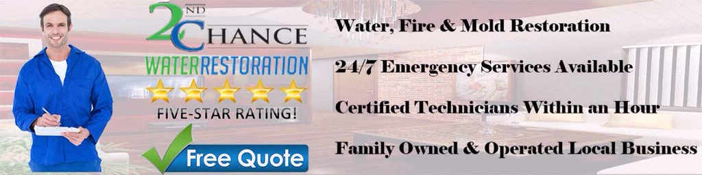 2nd Chance Water Restoration - Call (866) 575-5814 for a free quote 24-7 365